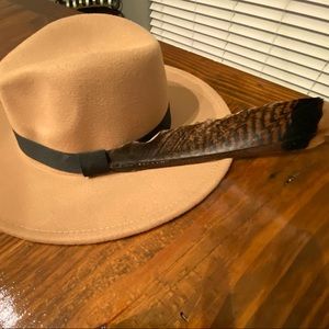 Hat band /feather